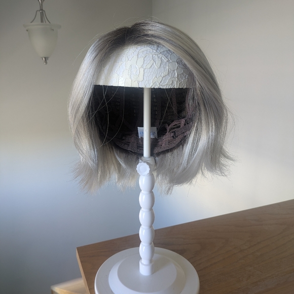 Estetica Kennedy Full Mono Wig In SILVERSUNRT8 - Picture 2 of 5